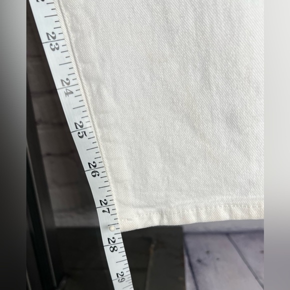 NWOT! PAIGE Skyline Ankle Peg Jeans in Optic White Size 27 Midrise. Skinny. - Picture 10 of 16
